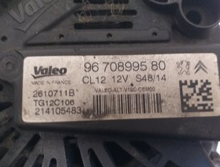 Alternador peugeot 9670899580 208 style 414042