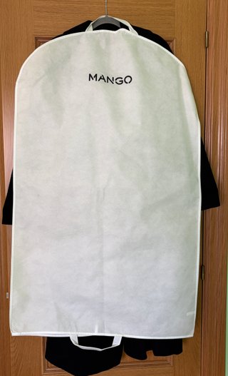Abrigo largo lana oversize XXS, MANGO. Buen estado