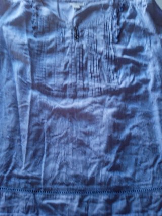 Blusa Sfera azul talla L 40/42