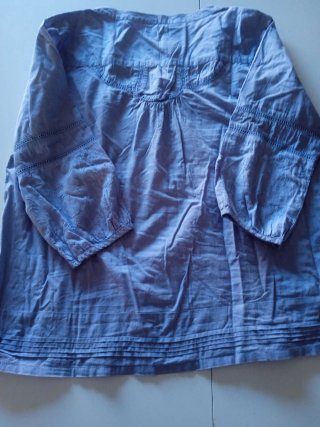 Blusa Sfera azul talla L 40/42