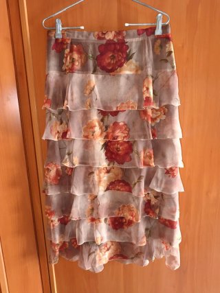 Dolores Teresa Chaqueta Floral Talla M