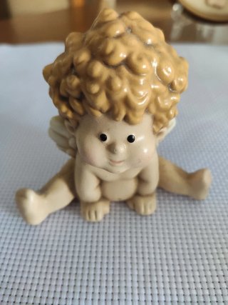 Lotto 6 Angioletti / Putti da Collezione in Resina