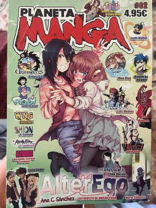 Mangas de Planeta Manga N° 01 y 02