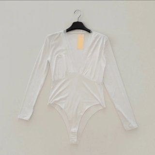 Body donna Carlisa pizzo scollo V