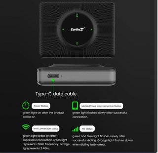CARLINKIT CPC200-T2C Android Auto CarPlay Tesla