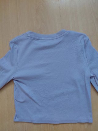 Camiseta Hym morada manga larga niña