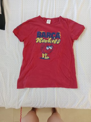 Camiseta Barça Rookies Talla S
