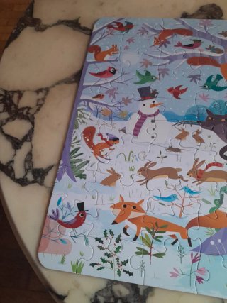 Puzzle Usborne 100 Piezas In the Forest