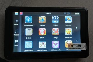 Navegador GPS 5 pulgadas