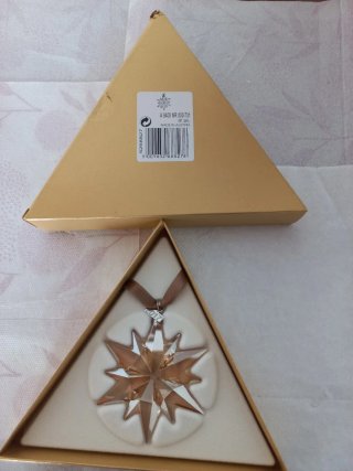 Adorno di Natale Swarovski SCS 2017 Stella