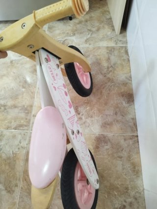 Bicicleta de madera infantil