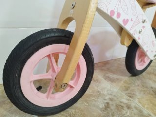 Bicicleta de madera infantil