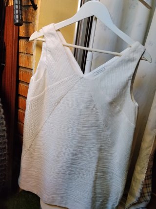 Blusa Bimba y Lola Blanca Talla M