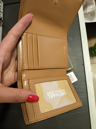 Portafoglio Michael Kors donna oro