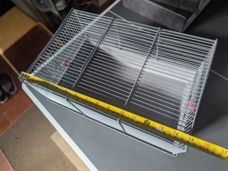 Jaula para jerbo o hámster gris y roja ferplast