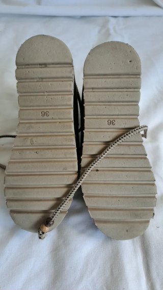 Botines Nival Talla 35 Beige/Multicolor