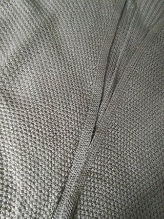 Chaqueta punto señora beige talla pequeña