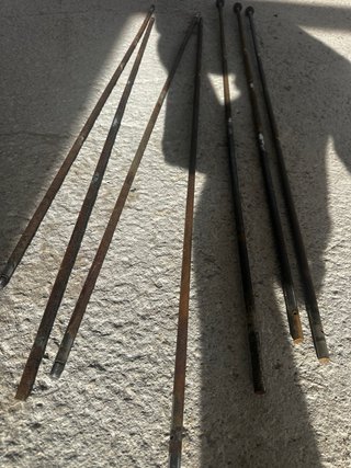 Barras futbolín Deportin 13 mm