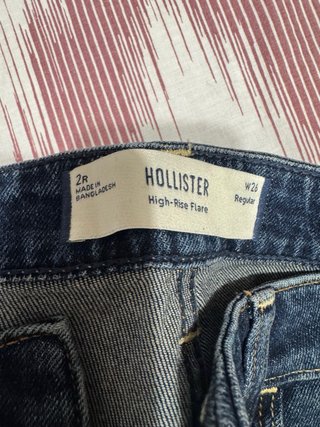 Jeans Hollister Campana Azul