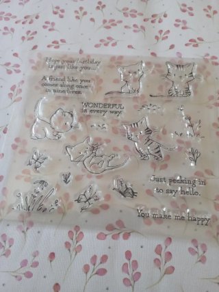Sellos de Silicona N° 9 Animales y Flores