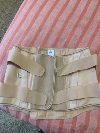 Faja Sacrolumbar Orliman Semirrígida Alta