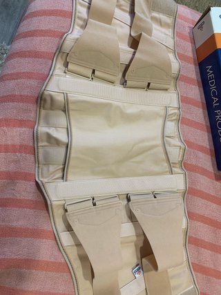 Faja Sacrolumbar Orliman Semirrígida Alta