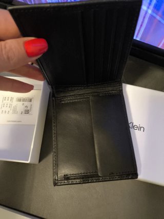 Portafoglio uomo Calvin Klein nero