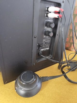 Altavoces Trust Subwoofer Negro/Gris