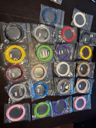 Lote Filamento PLA Lápiz 3D Varios Colores