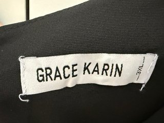 Vestido Negro Grace Karin Talla 3XL