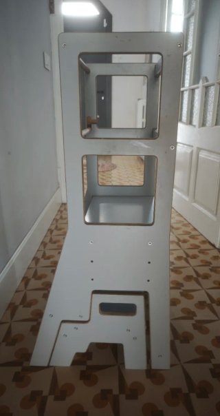 Torre aprendizaje Montessori + taburete