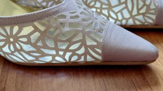 Sandalias beige tacón fino eventos