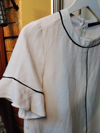 Blusa Sfera Blanca Talla M