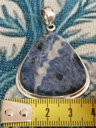 Colgante de Plata con Lapislázuli