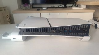 PlayStation 5 Slim Sony Negra/Blanca + 1 mando