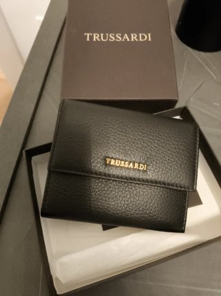 Portafoglio Trussardi donna nero