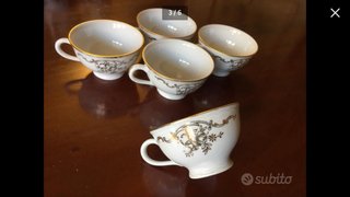 Servizio caffè Richard Ginori porcellana