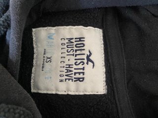 Sudadera Hollister Negra California