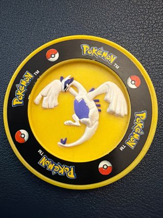 Tazo Lugia Pokémon Exclusivo