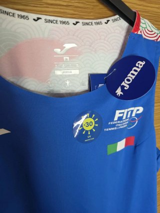 Camiseta Joma Mujer Talla M Italia Pádel Tenis