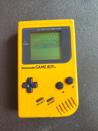 Nintendo Game Boy Giallo+wario