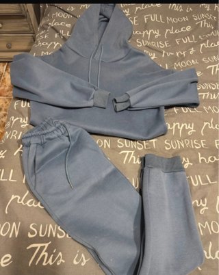 Chándal azul calentito talla S