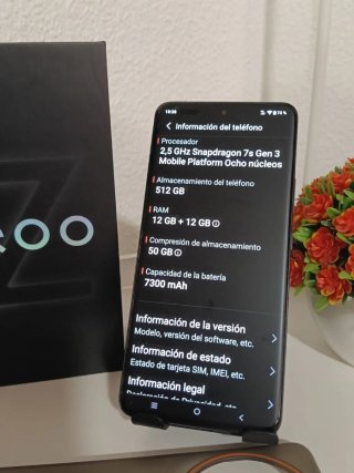 Vivo iQOO Z10 5G Nero 512GB