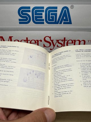 The Ninja SEGA Master System