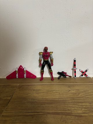 Figura Ranger Crimson Thunder (Ninja Flash)