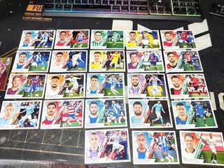 Lote Cromos Panini Liga ESTE 97/98, 98/99, 08/09
