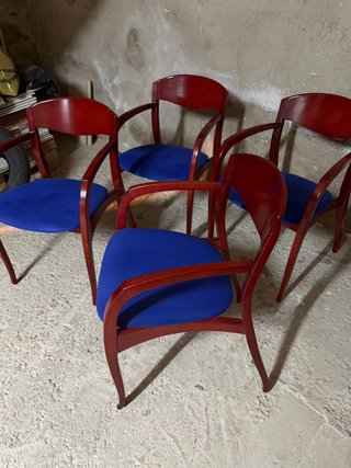 Juego 4 Sillas Madera