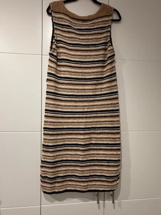 Vestido Massimo Dutti Rayas Mujer punto