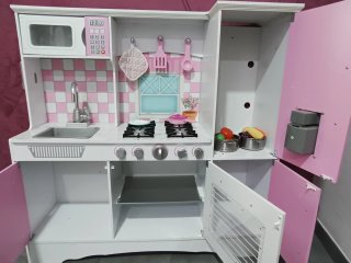 Cocinita Infantil KidKraft Rosa