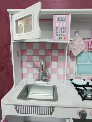 Cocinita Infantil KidKraft Rosa